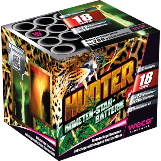 Hunter 18 Schuss Kometen Batterie