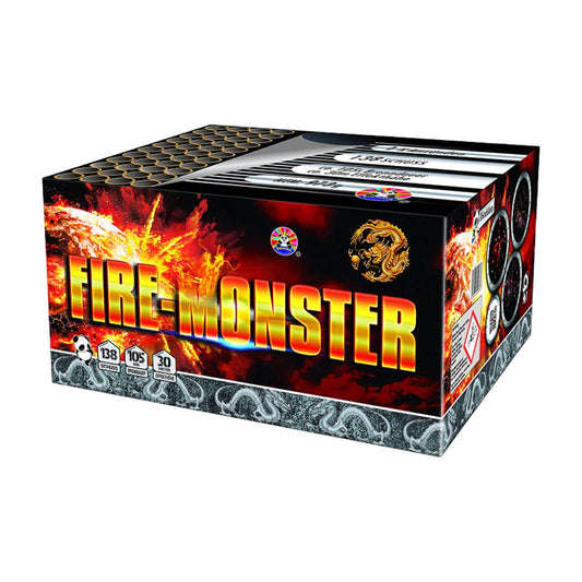 Fire Monster 130 Schuss Verbundbatterie